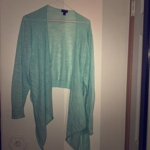 Tiffany blue shrug